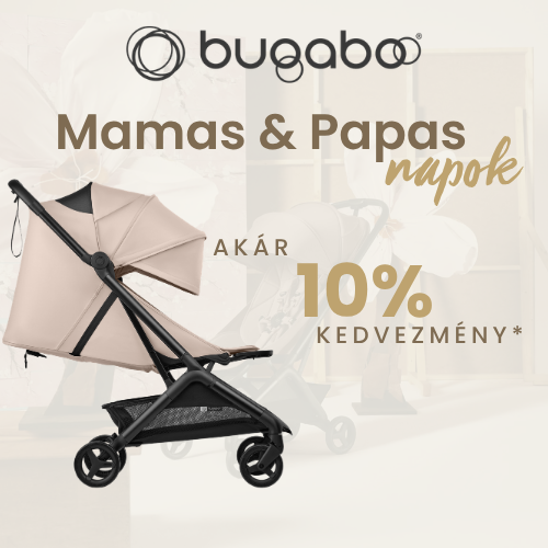 Bugaboo – Mamas & Papas napok, akár 10% kedvezmény